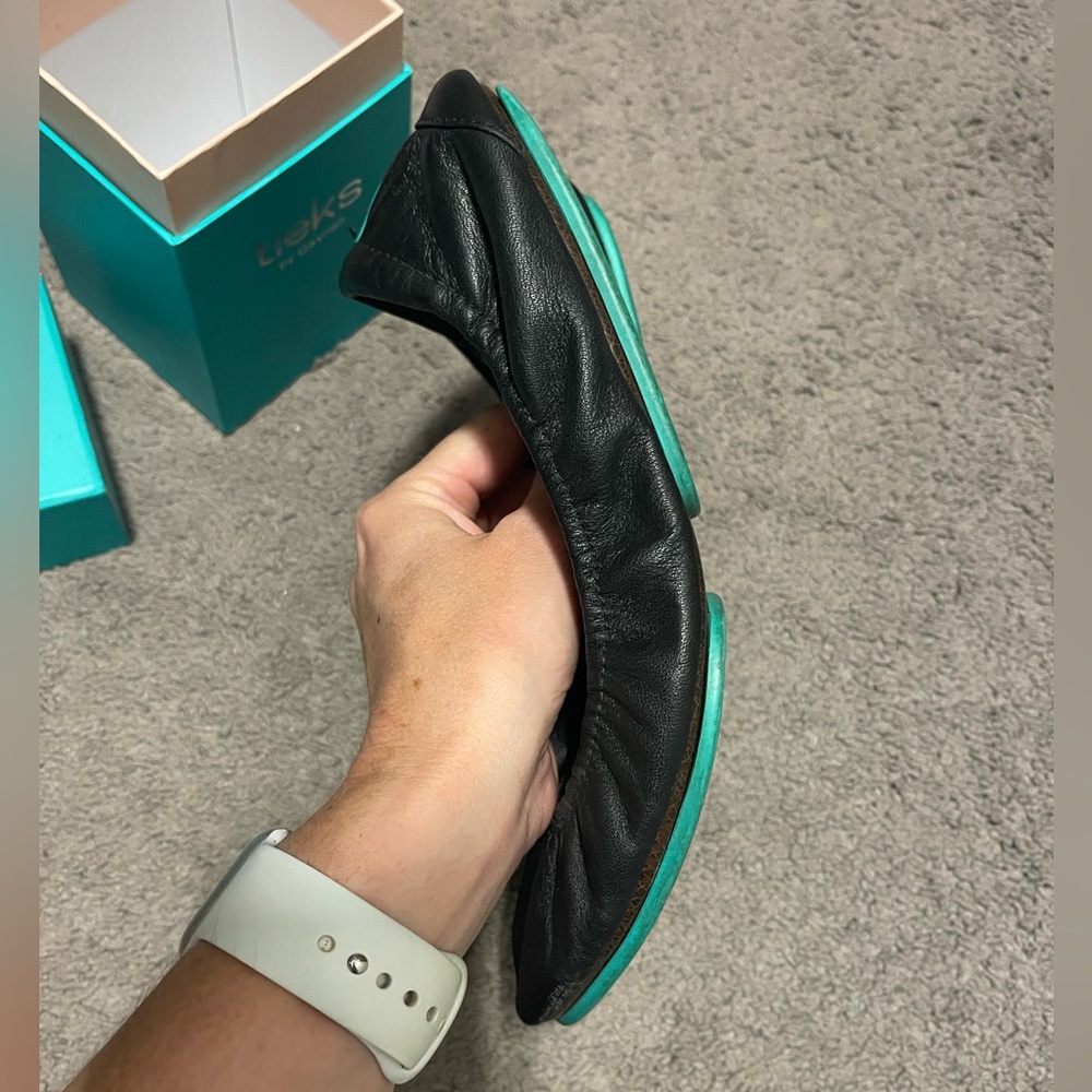Tieks Matte Black Size 10 With Box - image 6